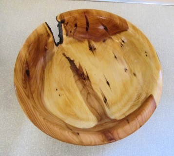 Spalted bowl by Keith Leonard